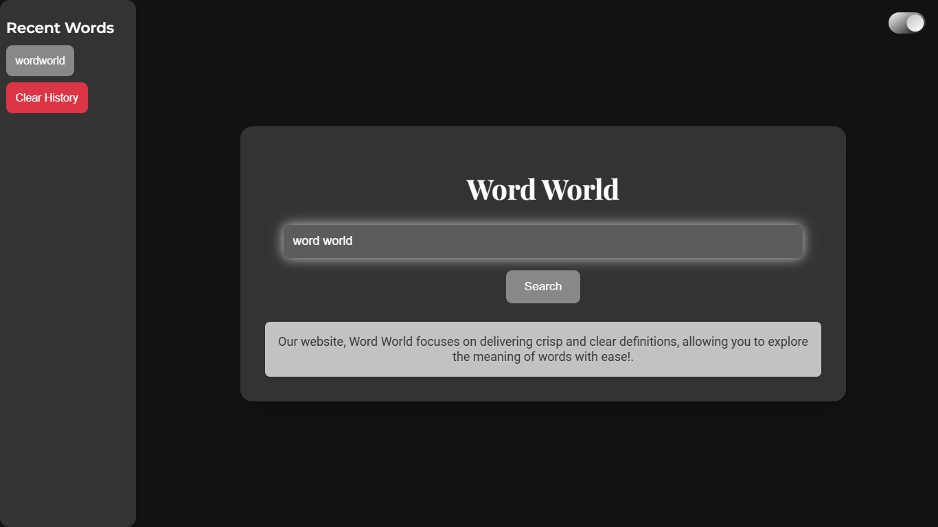 Word World